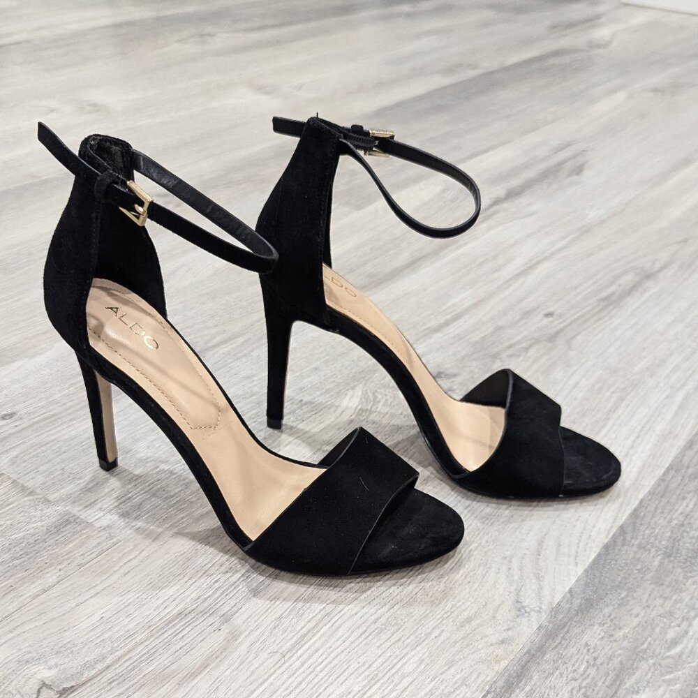 Black stilettos